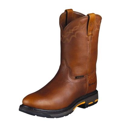 Ariat Workhog Pull-on - Werkschoenen DonkerBruin Heren - 12473-855